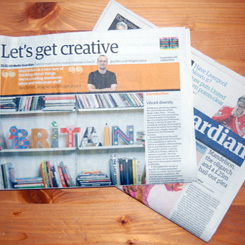 Let's get creative - Guardian supplement