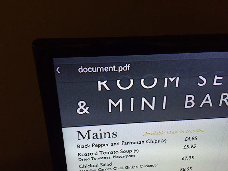 PDFs on the telly