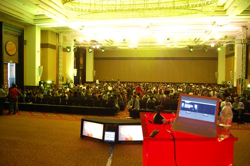 What 1200 people looks like from the stage