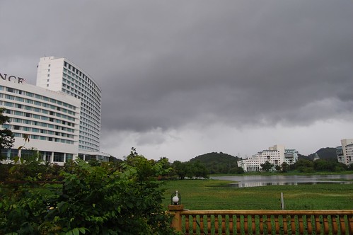 The rain is coming