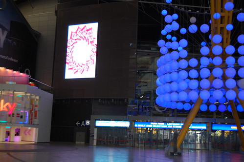 Screens at the O2