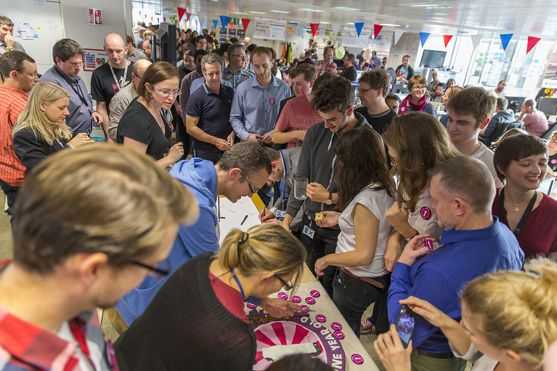 GOV.UK first birthday celebrations at GDS Towers