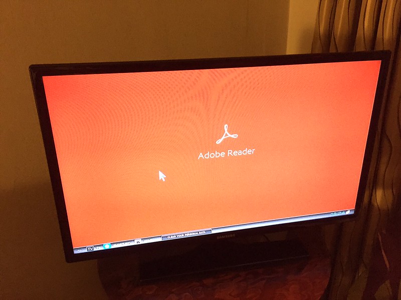 PDFs on the telly