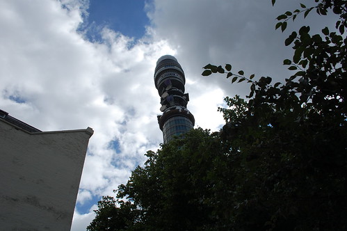I went up there