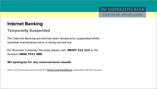 Suspended