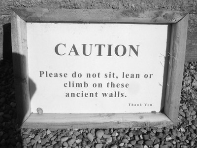 Caution