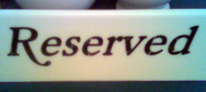Reservedkerning